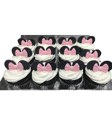 MINNIE MOUSE CUPCAKES